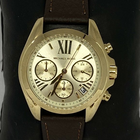 Michael Kors Bradshaw MK6318 Women Brown Leather A main image 4